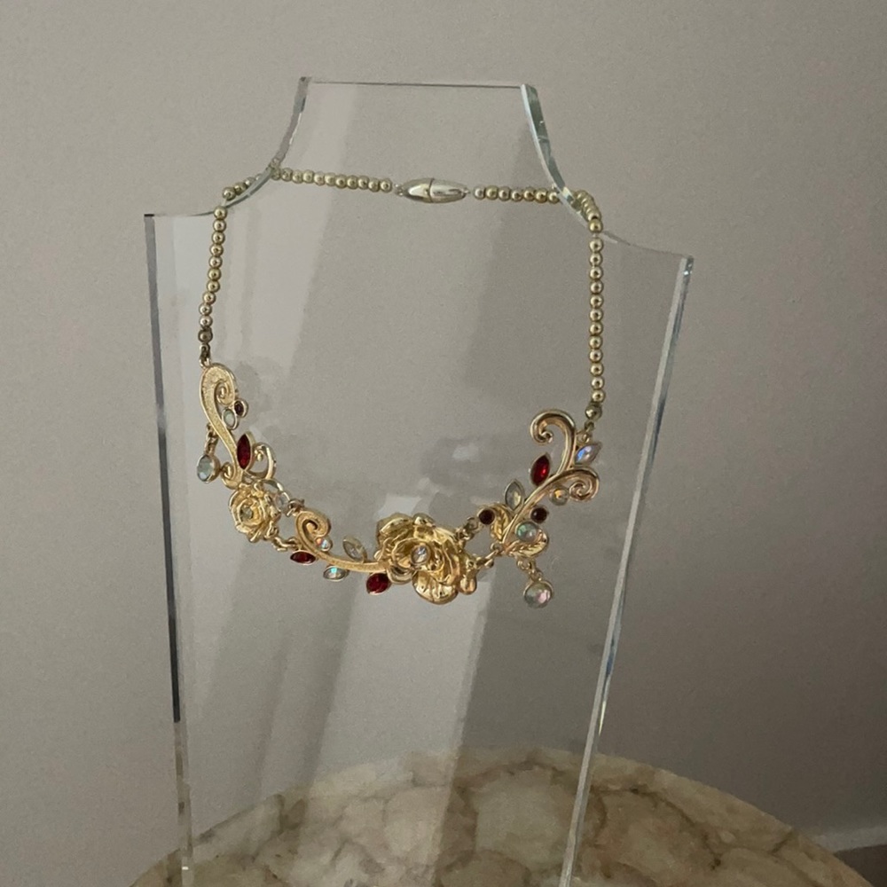 Beauty and the Beast.Princess Belle Necklace.